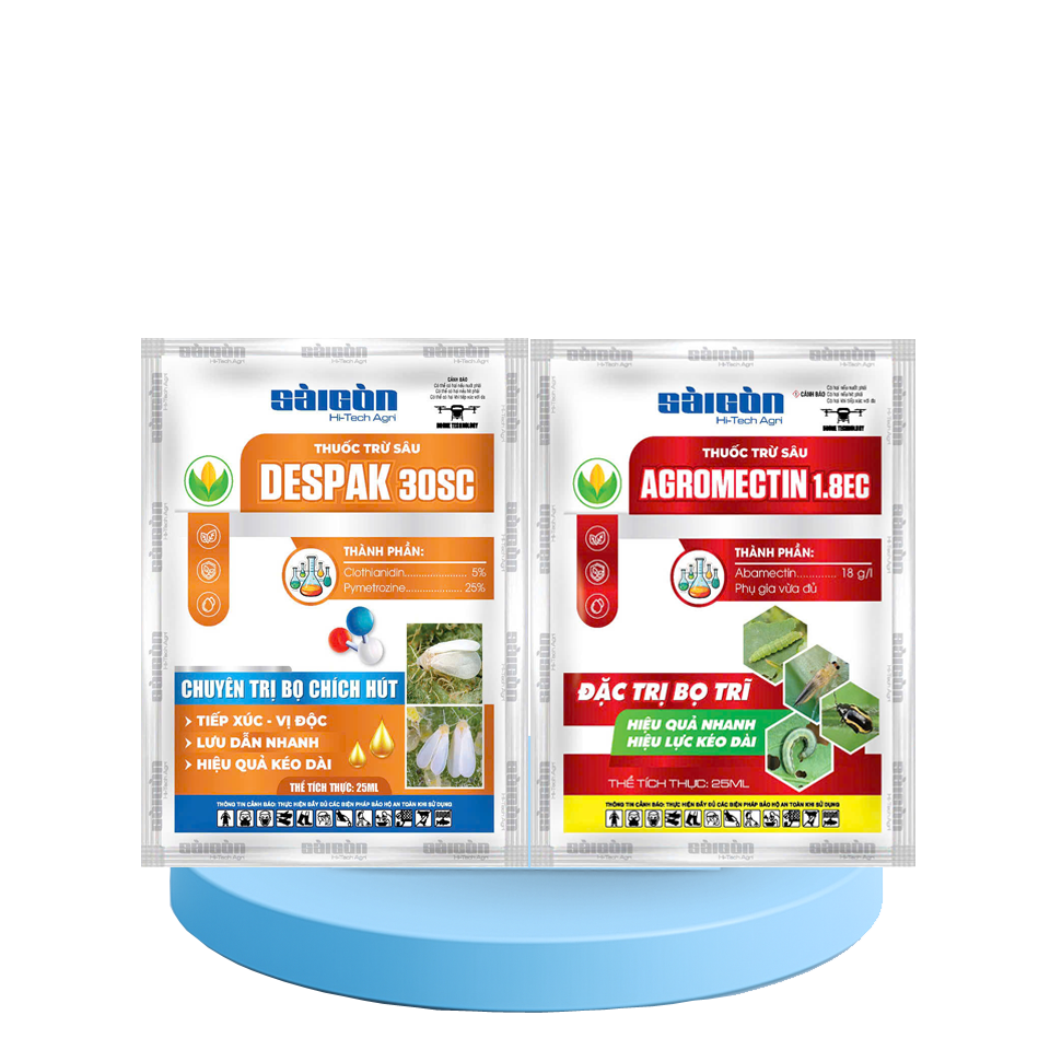 DESPAK 30SC + AGROMECTIN 1.8EC